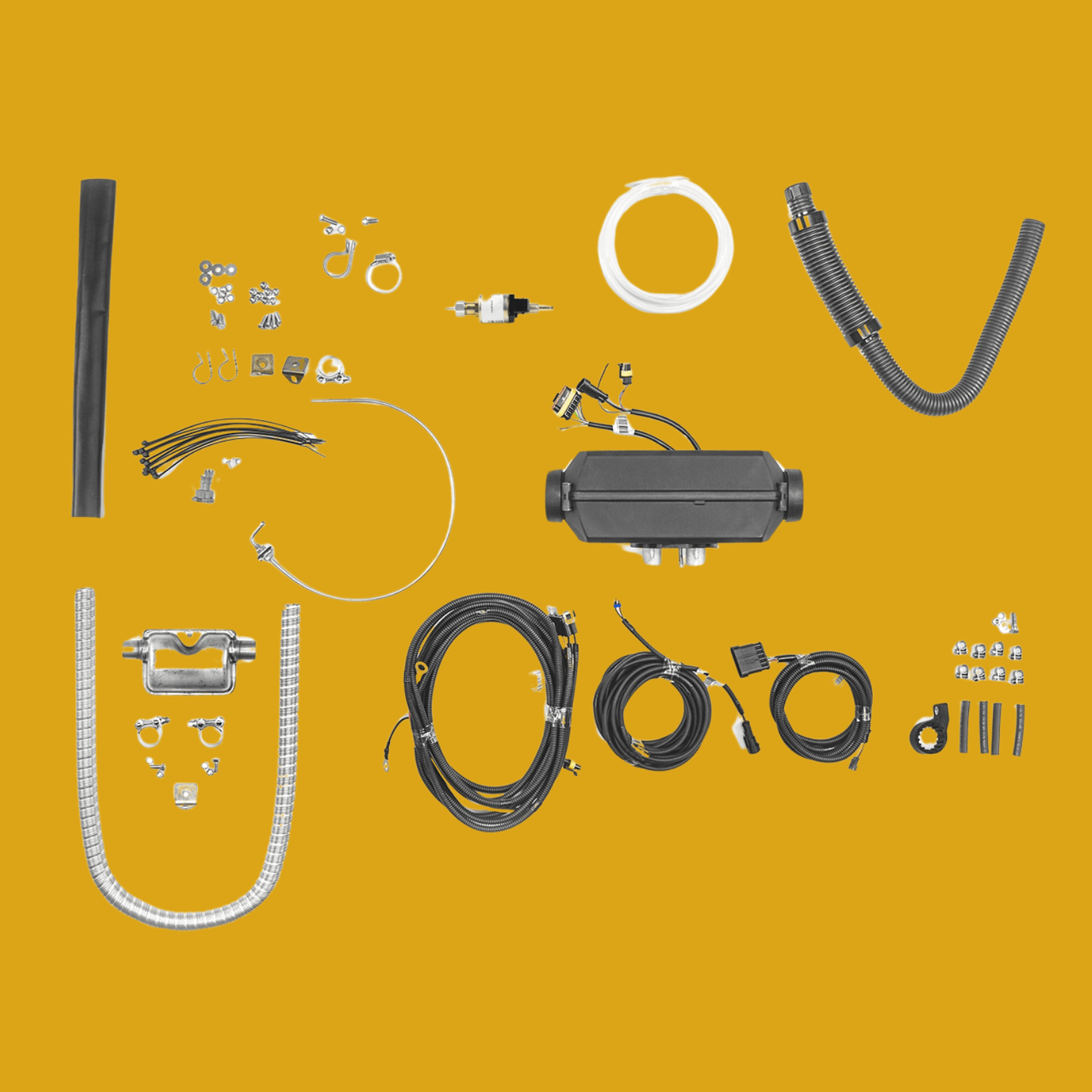 Autoterm Air 2D 2KW 12V Standkachel + Comfort control bedieningspaneel